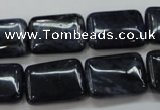 CDU09 15.5 inches 13*18mm rectangle natural blue dumortierite beads