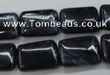 CDU09 15.5 inches 13*18mm rectangle natural blue dumortierite beads