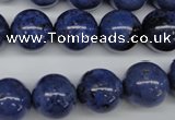 CDU105 15.5 inches 14mm round blue dumortierite beads wholesale