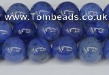 CDU342 15.5 inches 8mm round blue dumortierite beads wholesale