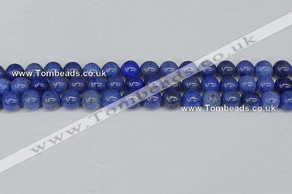 CDU343 15.5 inches 10mm round blue dumortierite beads wholesale