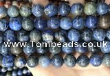 CDU364 15.5 inches 12mm round sunset dumortierite beads wholesale