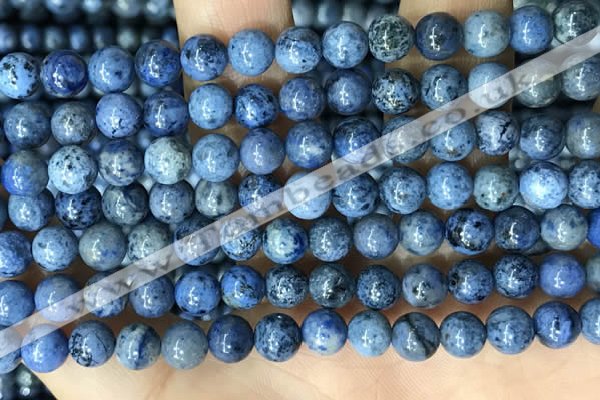 CDU367 15.5 inches 6mm round dumortierite gemstone beads