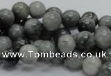 CEE05 15.5 inches 10mm round eagle eye jasper beads wholesale