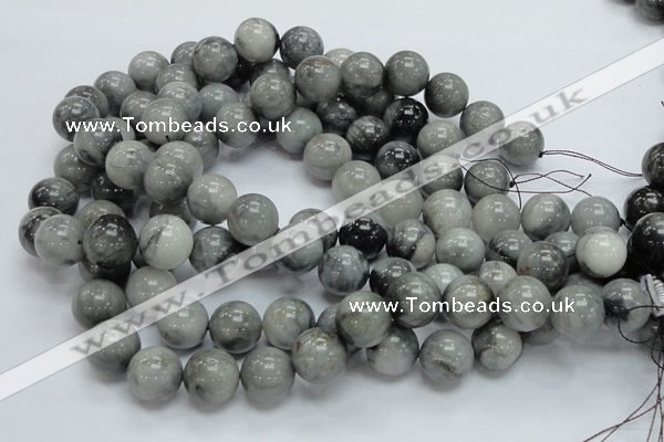 CEE06 15.5 inches 16mm round eagle eye jasper beads wholesale