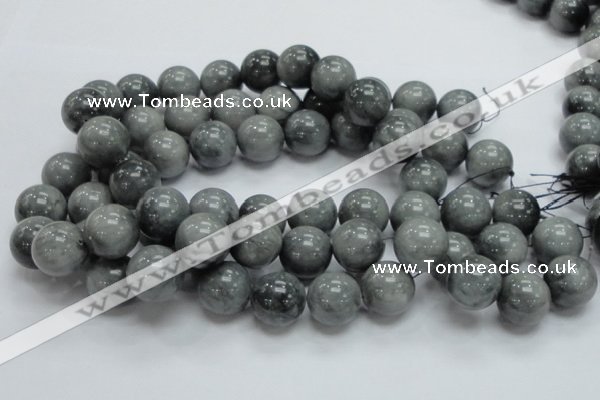 CEE07 15.5 inches 18mm round eagle eye jasper beads wholesale