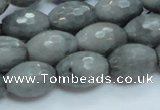 CEE29 15.5 inches 13*18mm faceted rice eagle eye jasper beads