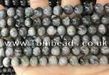 CEE542 15.5 inches 8mm round eagle eye jasper gemstone beads