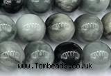 CEE557 15 inches 8mm round eagle eye jasper beads