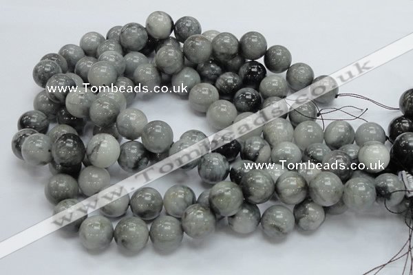 CEE61 15.5 inches 14mm round eagle eye jasper beads wholesale