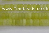 CEJ210 15.5 inches 2*4mm rondelle lemon jade beads wholesale