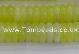 CEJ212 15.5 inches 3*8mm rondelle lemon jade beads wholesale