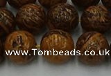 CEJ305 15.5 inches 14mm round elephant skin jasper beads wholesale