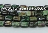 CEM16 15.5 inches 6*8mm rectangle emerald gemstone beads wholesale