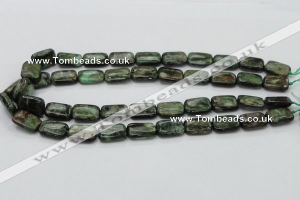 CEM19 15.5 inches 13*18mm rectangle emerald gemstone beads wholesale