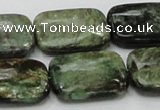 CEM20 15.5 inches 18*25mm rectangle emerald gemstone beads wholesale