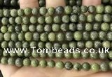 CEP201 15.5 inches 6mm round epidote gemstone beads wholesale