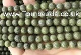 CEP202 15.5 inches 8mm round epidote gemstone beads wholesale