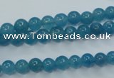 CEQ02 15.5 inches 6mm round blue sponge quartz beads wholesale