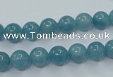 CEQ03 15.5 inches 8mm round blue sponge quartz beads wholesale