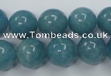 CEQ06 15.5 inches 14mm round blue sponge quartz beads wholesale