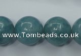 CEQ08 15.5 inches 18mm round blue sponge quartz beads wholesale