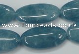 CEQ137 15.5 inches 15*30mm marquise blue sponge quartz beads