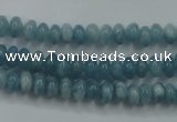 CEQ22 15.5 inches 4*6mm rondelle blue sponge quartz beads