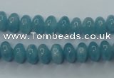 CEQ23 15.5 inches 5*8mm rondelle blue sponge quartz beads