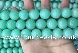 CEQ306 15.5 inches 16mm round green sponge quartz beads