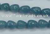 CEQ44 15.5 inches 9*11mm teardrop blue sponge quartz beads