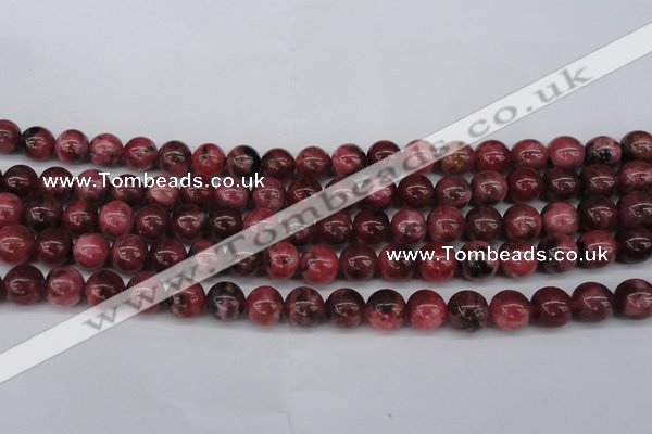 CFE04 15.5 inches 7mm round natural Brazilian fowlerite beads