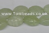 CFG245 15.5 inches 13*18mm carved oval New jade gemstone beads