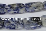 CFG320 15.5 inches 15*20mm carved rectangle sodalite beads