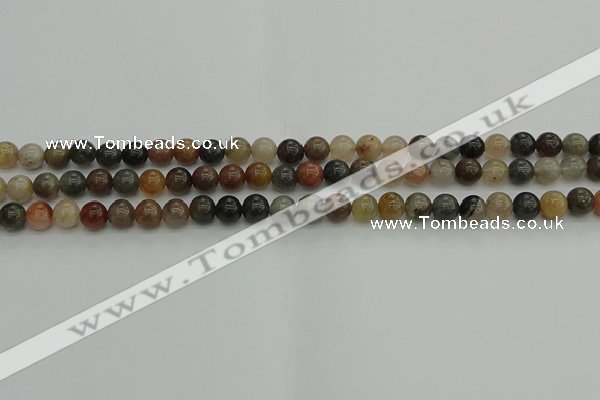 CFJ200 15.5 inches 4mm round fancy jasper beads wholesale