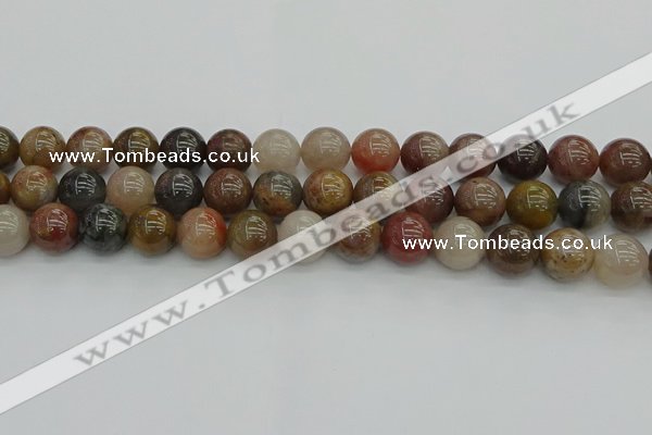 CFJ203 15.5 inches 10mm round fancy jasper beads wholesale