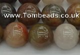 CFJ204 15.5 inches 12mm round fancy jasper beads wholesale