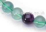 CFL04 AA grade 10mm round natural fluorite beads  Wholesale