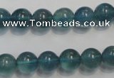 CFL1003 15.5 inches 10mm round blue fluorite beads wholesale