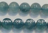 CFL1004 15.5 inches 12mm round blue fluorite beads wholesale