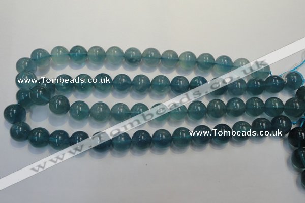 CFL1004 15.5 inches 12mm round blue fluorite beads wholesale