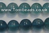 CFL1005 15.5 inches 14mm round blue fluorite beads wholesale