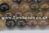 CFL1104 15.5 inches 12mm round yellow fluorite gemstone beads