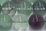 CFL1137 15.5 inches 10mm round fluorite beads wholesale