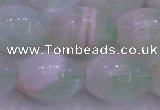 CFL1205 15.5 inches 13*18mm rice green fluorite gemstone beads