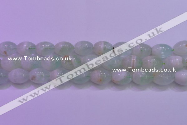 CFL1205 15.5 inches 15*20mm rice green fluorite gemstone beads