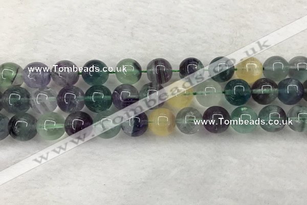 CFL1454 15.5 inches 12mm round fluorite beads wholesale