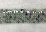 CFL1470 15.5 inches 4mm round AA grade fluorite gemstone beads