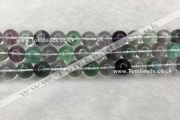 CFL1475 15.5 inches 13mm round AA grade fluorite gemstone beads