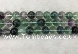 CFL1476 15.5 inches 14mm round AA grade fluorite gemstone beads